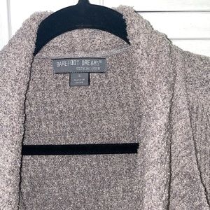 Barefoot Dreams Cozy Chic Lite Cardigan sz S Grey